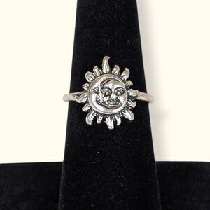 (3/$20) Sun & Moon Face Ring